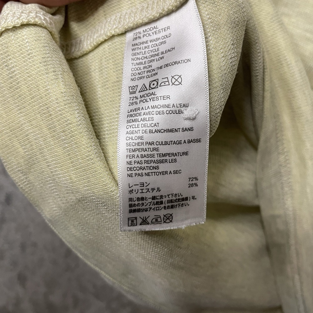 Tommy Bahama Men's L Polo Shirt Beige Modal/Poly Blend Beach Rugby Casual - Picture 6 of 10